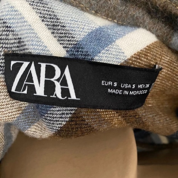 Zara Wool Blend Flannel Soft Small - Picture 6 of 6